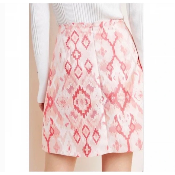 4x 👯‍♀️Host Pick⚡️Hutch (Anthropologie) Kasi Jacquard Mini Skirt - Picture 4 of 10